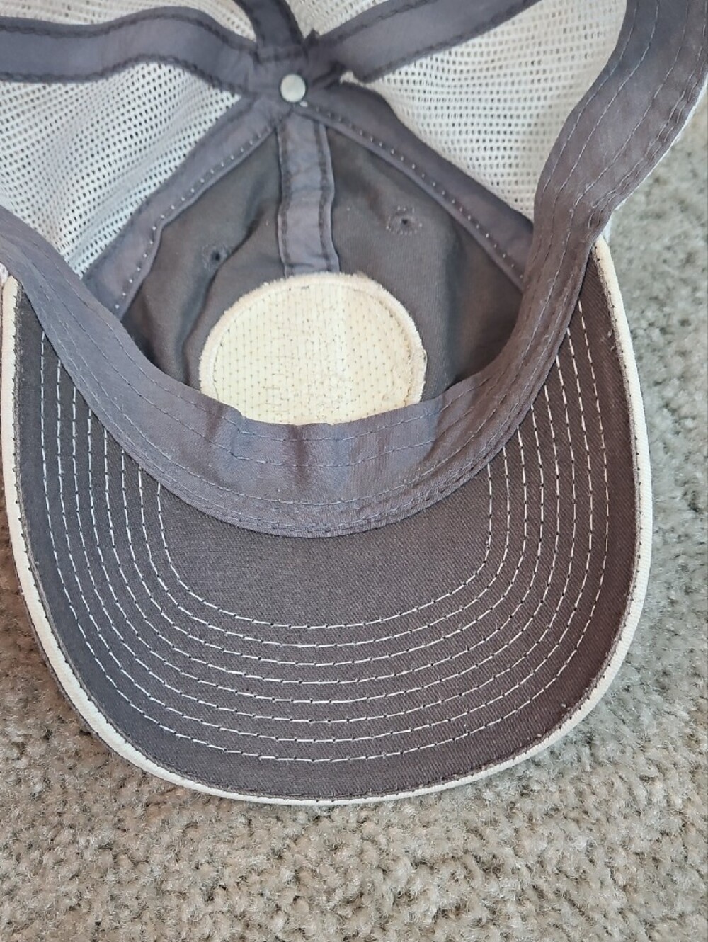 Gray Trucker Cap - Picture 3 of 3